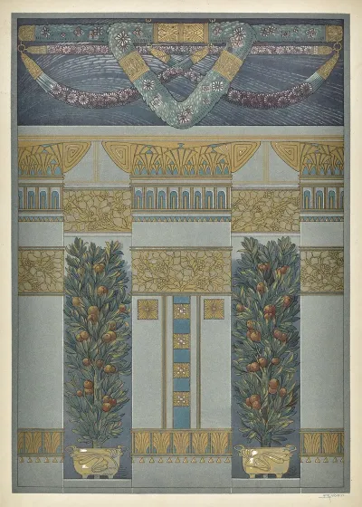 Moderne Malereien Pl 24