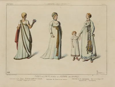 Modes De Lan Vi Dapres Le Journal Des Dames