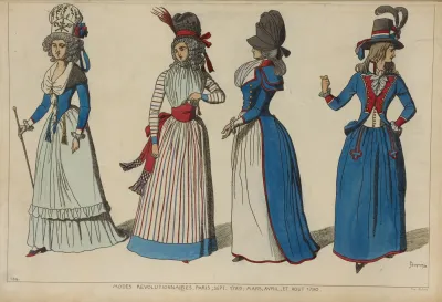Modes Revolutionnaires Paris Sept 1789 Mars Avril Et Aout 1790