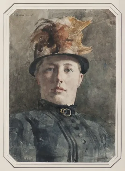Mojligen Wilhelmina Mina Carlson 1857 1943