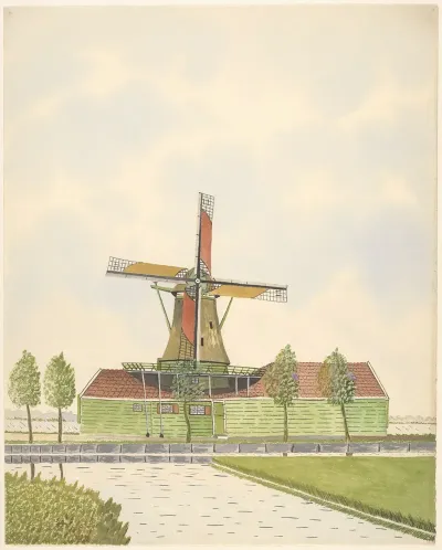 Molen De Koperslager Zaandijkerwegje