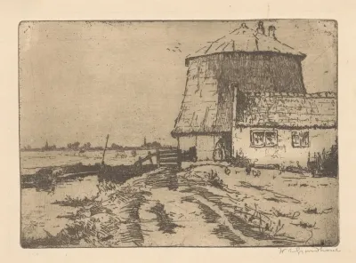 Molen Zonder Wieken In Voorburg