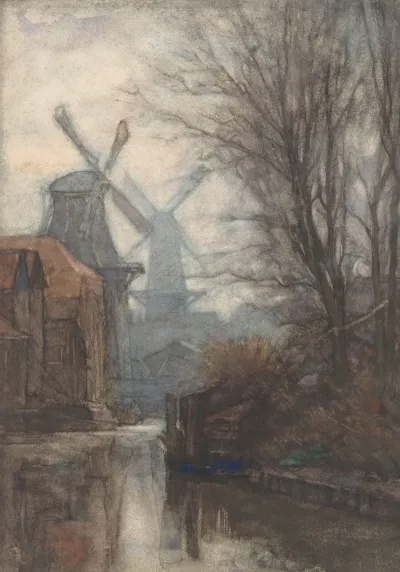 Molens Aan Een Vaart