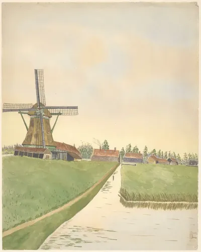 Molens De Krijthengst Westzaandam