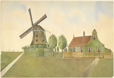 Molens Houtzaagmolen De Haan Westzaandam