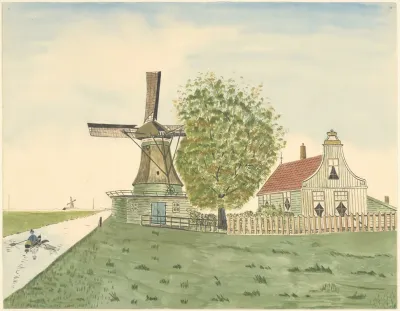 Molens Houtzaagmolen De Haan