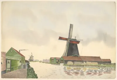 Molens Houtzaagmolen De Smit En De Vriendschap