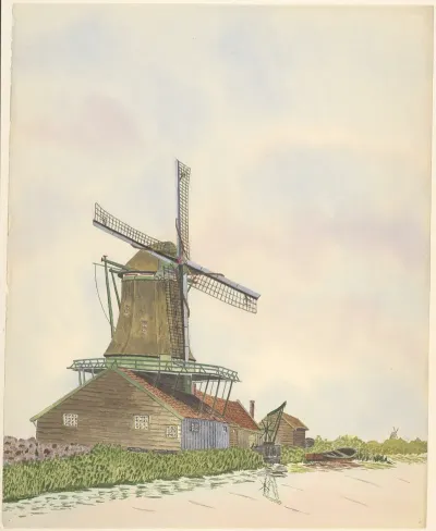 Molens Molen De Duinjager Oostzijderveld
