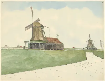 Molens Molen De Kaar De Kwak De Afra En De Hondeman