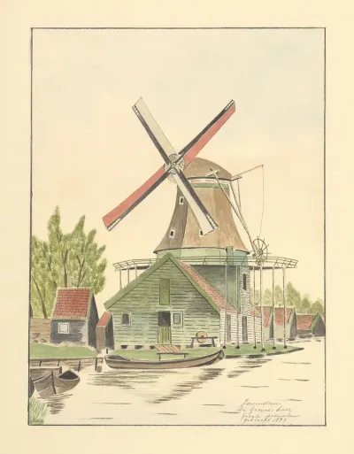 Molens Pelmolen De Groene Boer