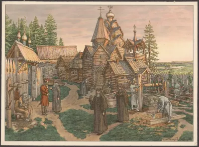 Monastery In Moscow