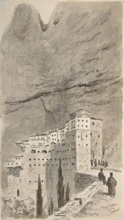 Monastery Of Mega Spileon Greece