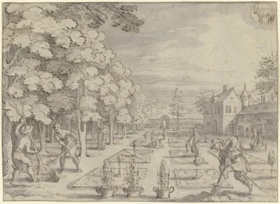 Monatsbild April Oben Rechts Das Zeichen Des Stiers