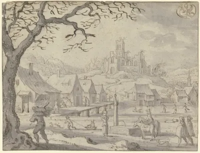 Monatsbild Januar Oben Rechts Das Zeichen Des Wassermanns