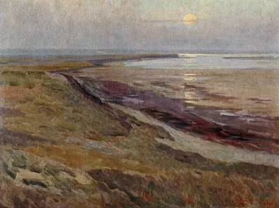 Mondaufgang Insel Sylt