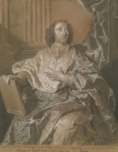 Monseigneur Charles De Saint Albin Archbishop Of Cambrai