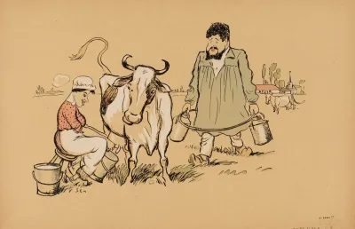 Monsieur Et Madame Henri De Rotschild En Paysans