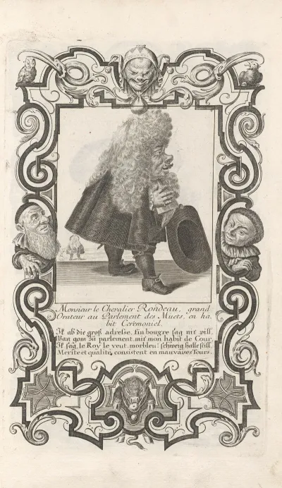Monsieur Le Chevalier Rondeau Pl 6