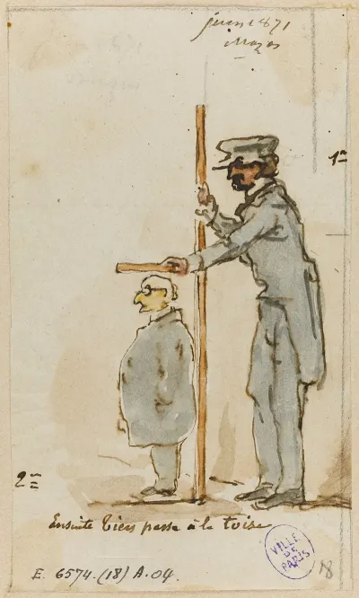 Monsieur Thiers Passant A La Toise