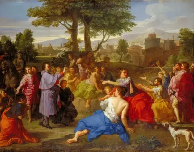Monsignor Zondadari Blessing The Spanish