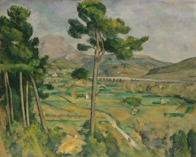 Mont Sainte Victoire And The Viaduct Of The Arc River Valley 2