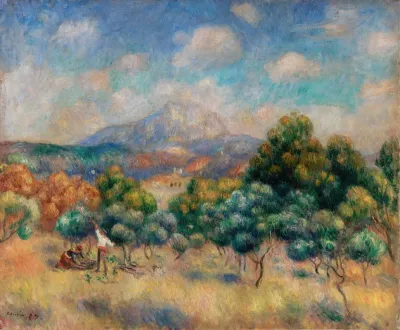 Montagne Sainte Victoire Paysage