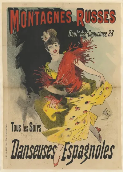 Montagnes Russes Tous Les Soirs Danseuses Espagnoles