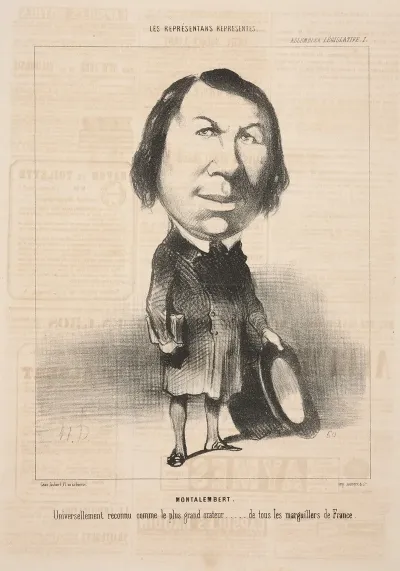 Montalembert Universally Recognized As The Greatest Orator Of All Churchwardens Of France