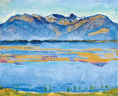 Montana Landscape With Becs De Bosson And Vallon De Rechy