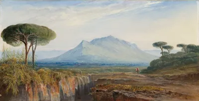 Monte Soratte Near Rome