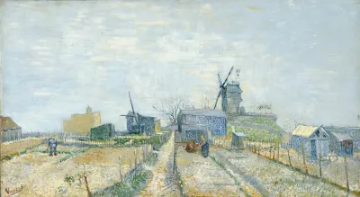 Montmartre Mills And Vegetable Gardens