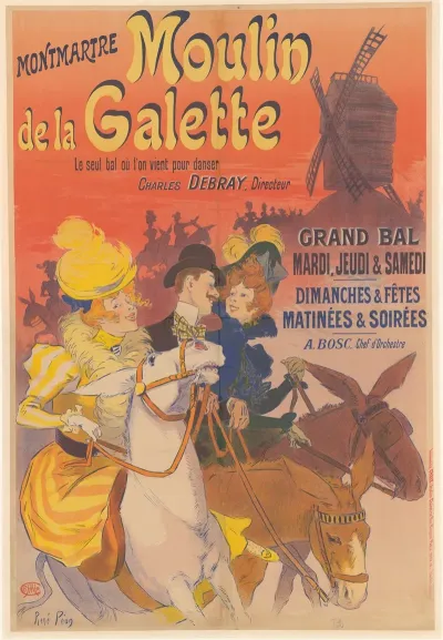 Montmartre Moulin De La Galette