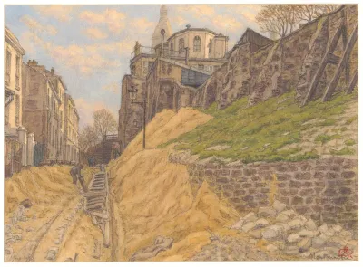 Montmartre Rue Cortot