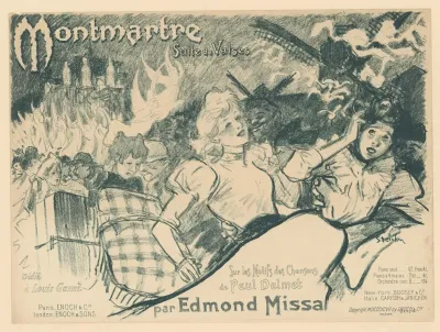 Montmartre Suite De Valses Sur Les Motifs Des Chansons De Paul Delmet Par Edmond Missa 2