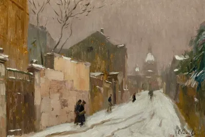 Montmatre En Hiver