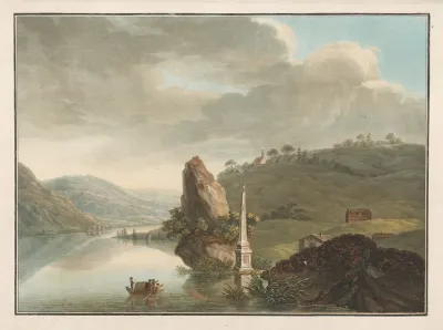Monument Erige A La Gloire Des Fondateurs De La Liberte Helvetique Sur Le Lac De Lucerne