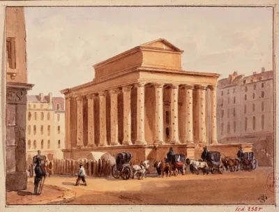 Monument Expiatoire Eleve A La Memoire Du Duc De Berry A Lemplacement De Lancien Opera
