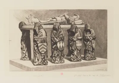 Monument Funeraire De Philippe Pot Collection Du Comte De Vesvrottes Dijon