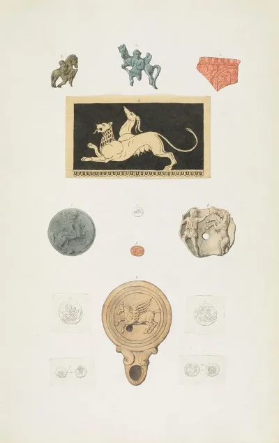 Monuments Antiques Dessines Pl 019