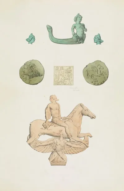 Monuments Antiques Dessines Pl 033