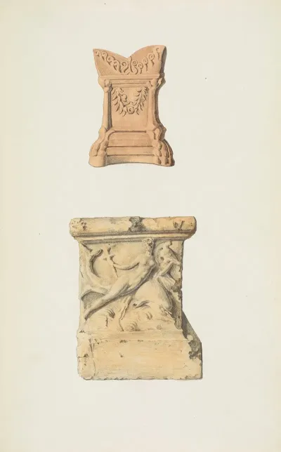Monuments Antiques Dessines Pl 069
