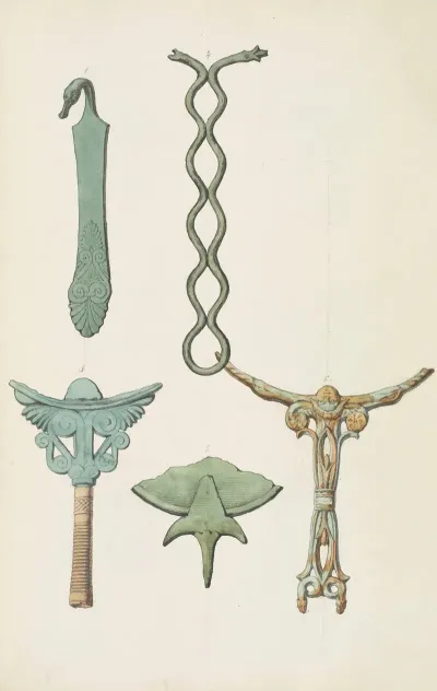 Monuments Antiques Dessines Pl 168