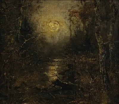 Moonlight Reflecting On Water