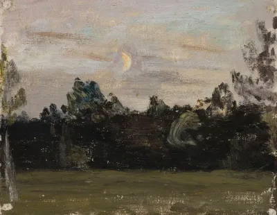 Moonlit Evening In Maryino
