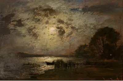 Moonlit Landscape 8
