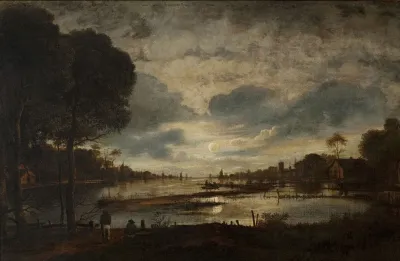 Moonlit Landscape 9