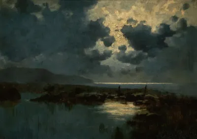 Moonlit Marsh