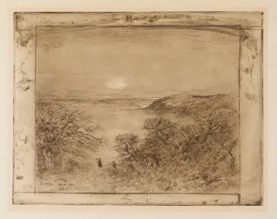 Moonrise At Dinard