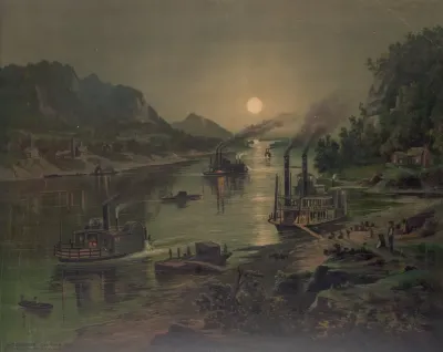 Moonrise On The Ohio