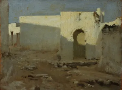 Moorish Buildings In Sunlight